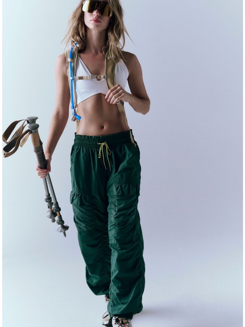 Free People FP Movement- Cargo Jogger Pants - Lightweight Outdoor Style